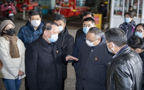 嘉興市委常委、嘉興經(jīng)開區(qū)黨工委書記陳利眾蒞臨我司指導(dǎo)防疫保供工作